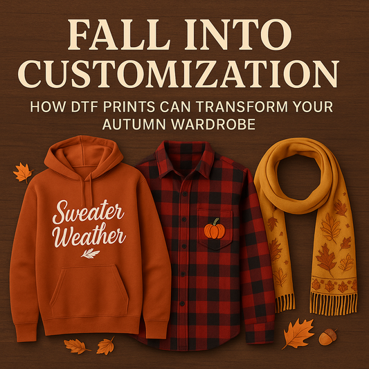 Fall into Customization: How DTF Prints Can Transform Your Autumn Wardrobe