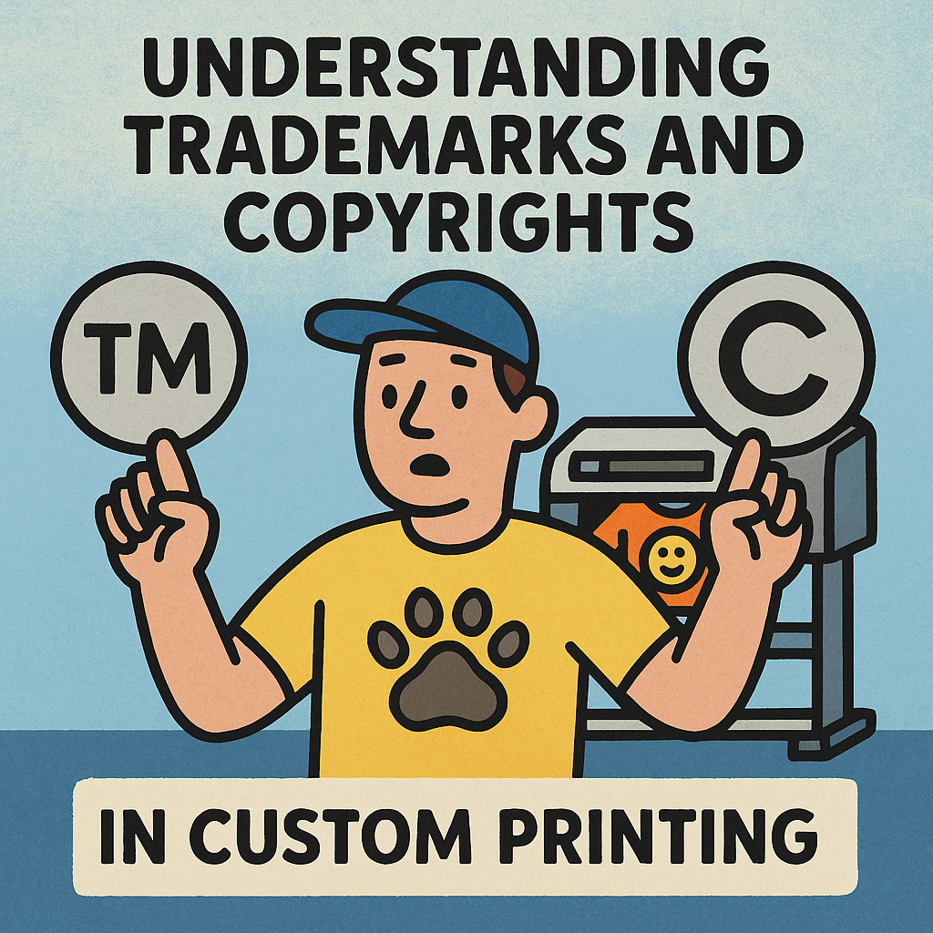 Understanding Trademarks and Copyrights in Custom Printing