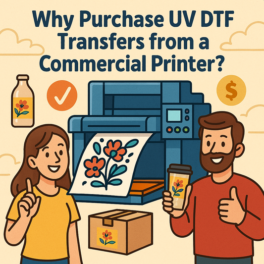 Why Purchase UV DTF Transfers from a Commercial Printer?