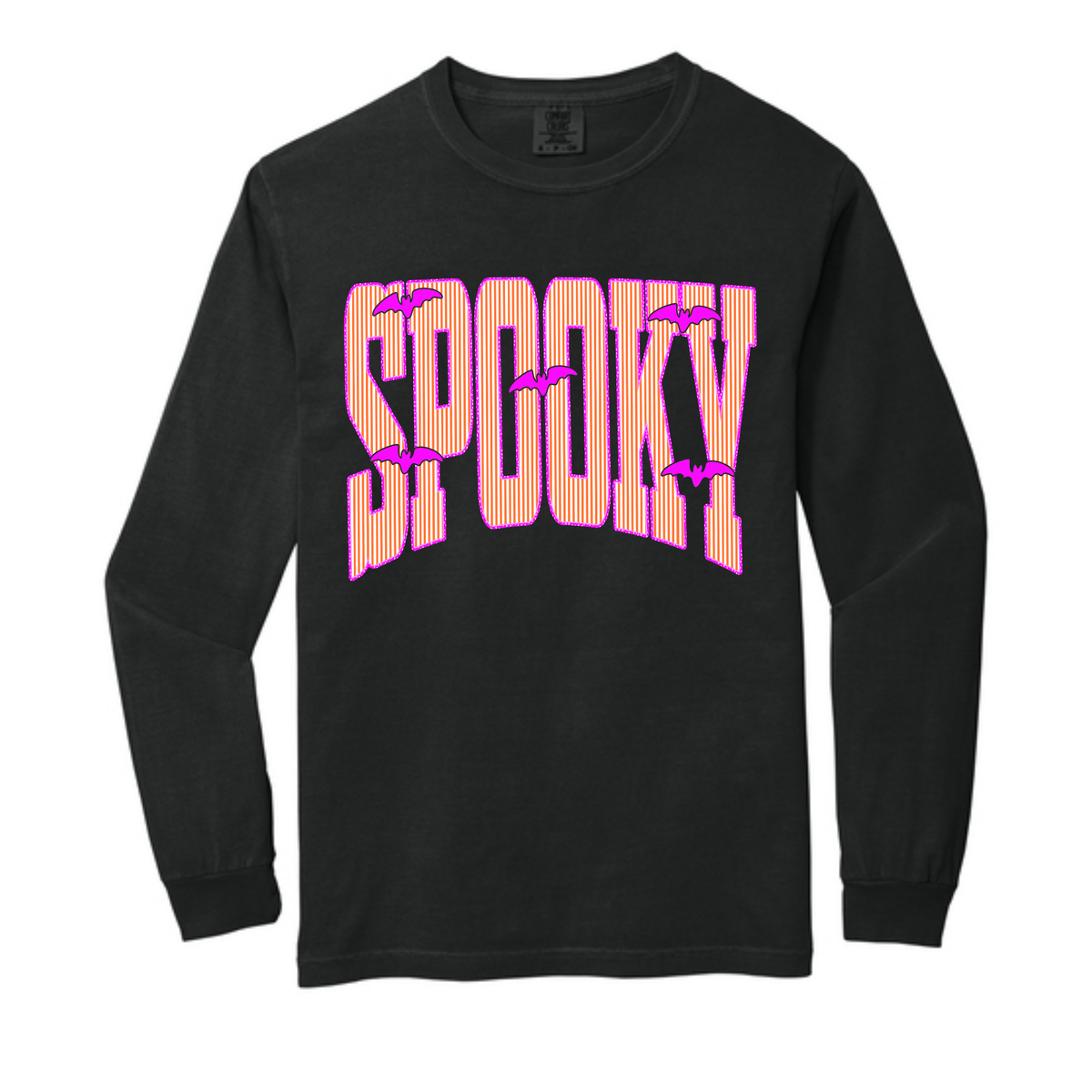 Spooky Black Comfort Colors® Longsleeve