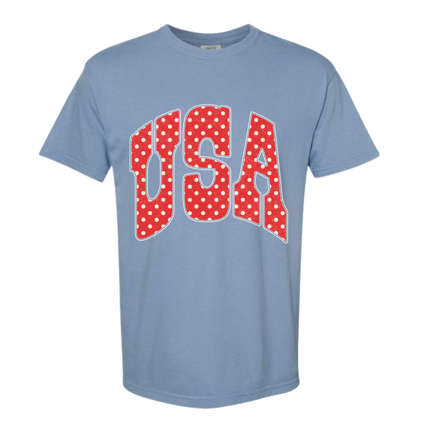 USA Polka Dot Patriotic Tee