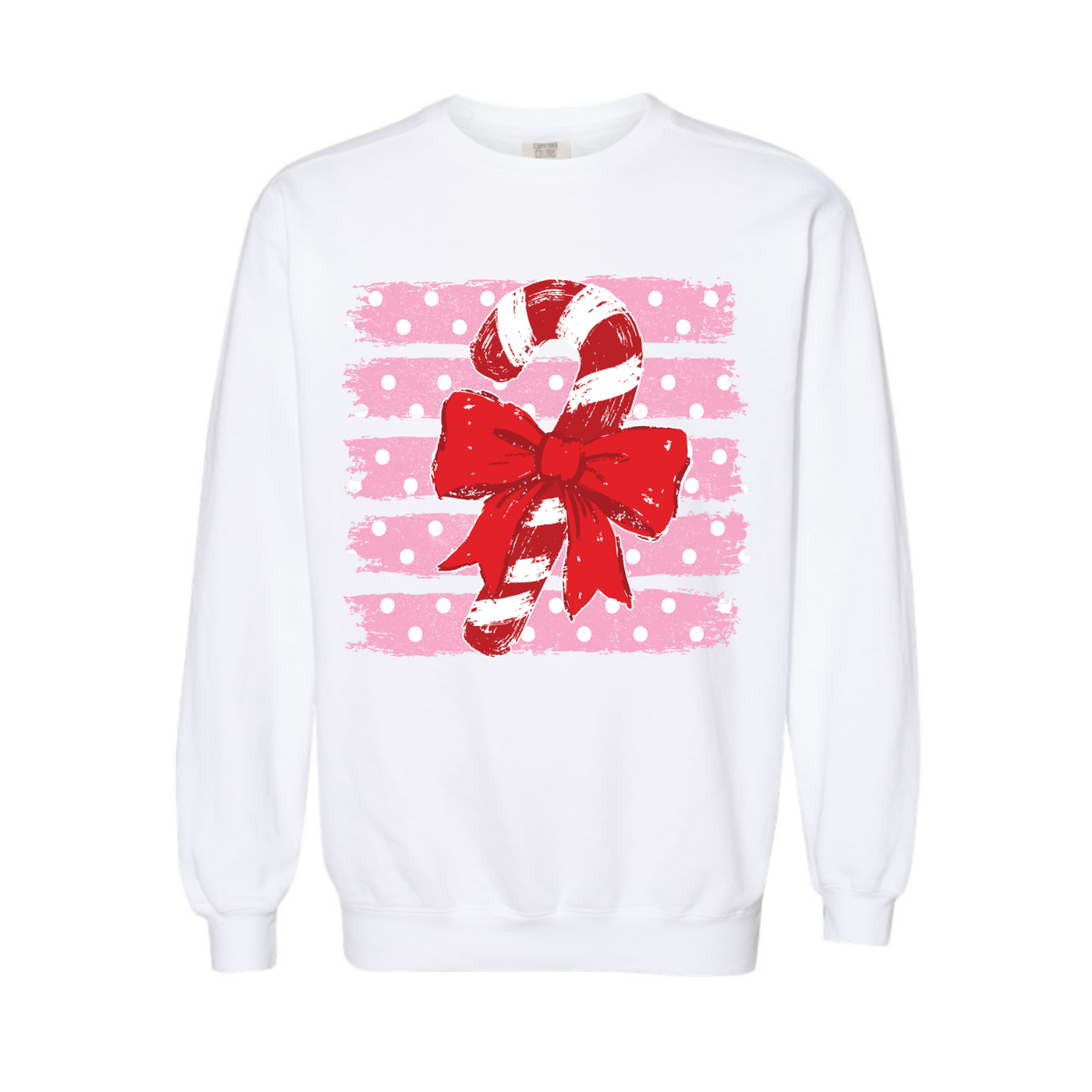 Poka Dot Stripes Comfort Colors® Crewneck