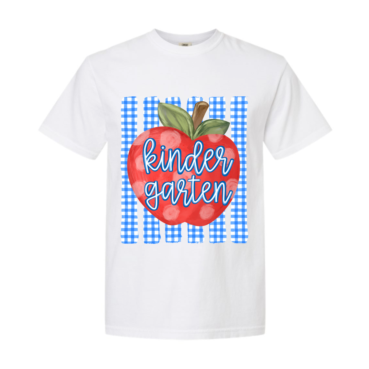Kindergarten apple Comfort Colors tee