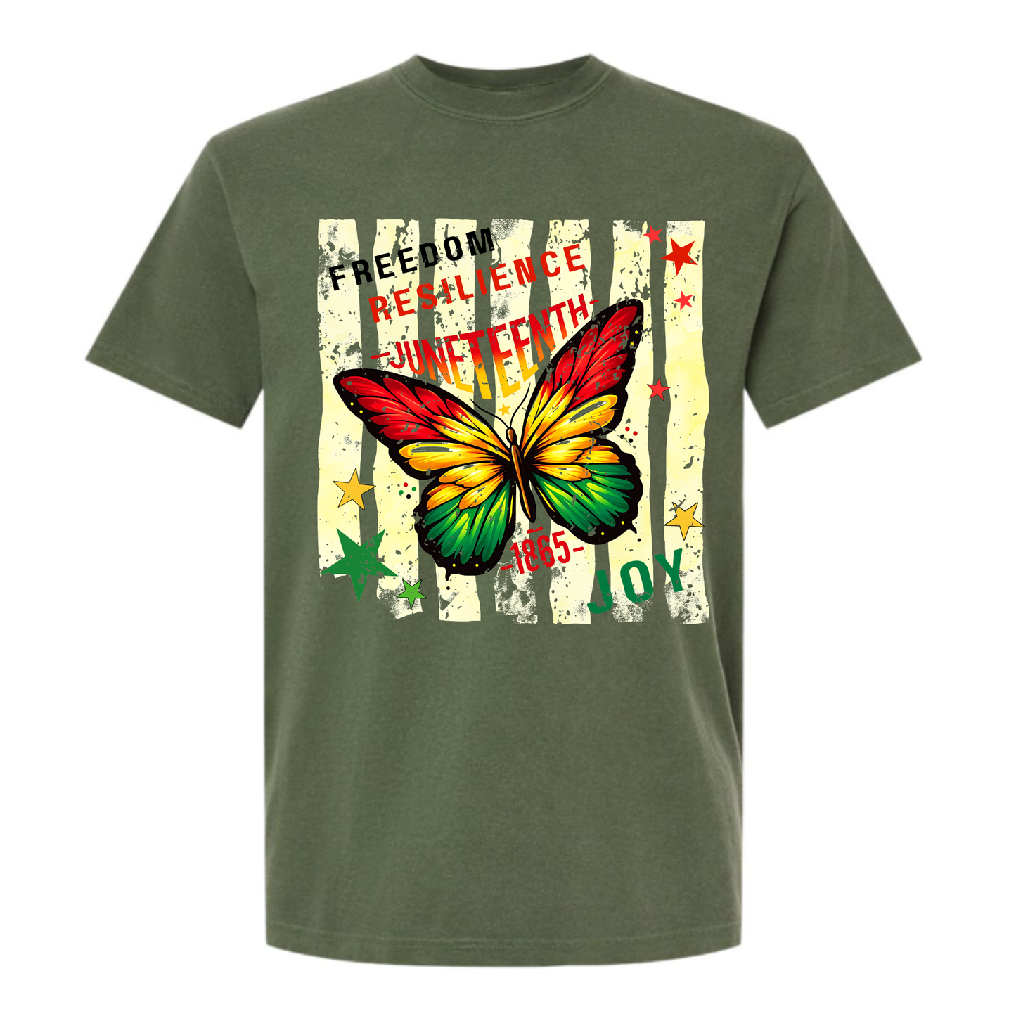 Freedom & Resilience Butterfly Tee