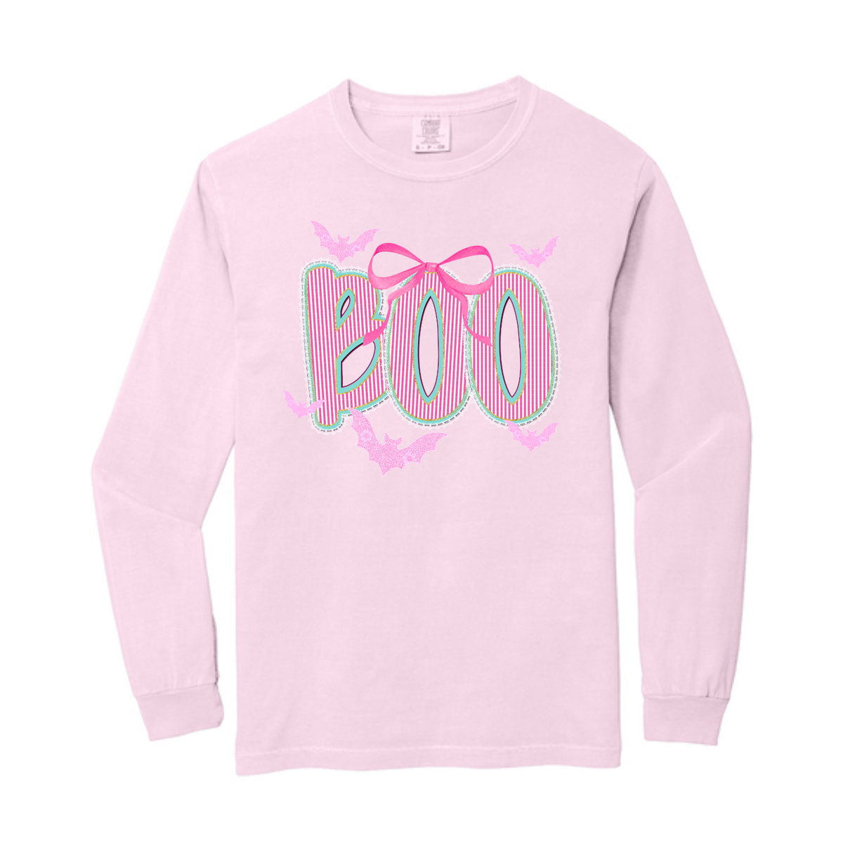Boo Pink Comfort Colors® Longsleeve