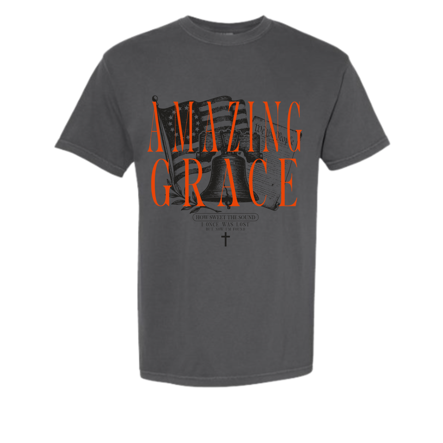 Amazing Grace Patriotic Faith Tee