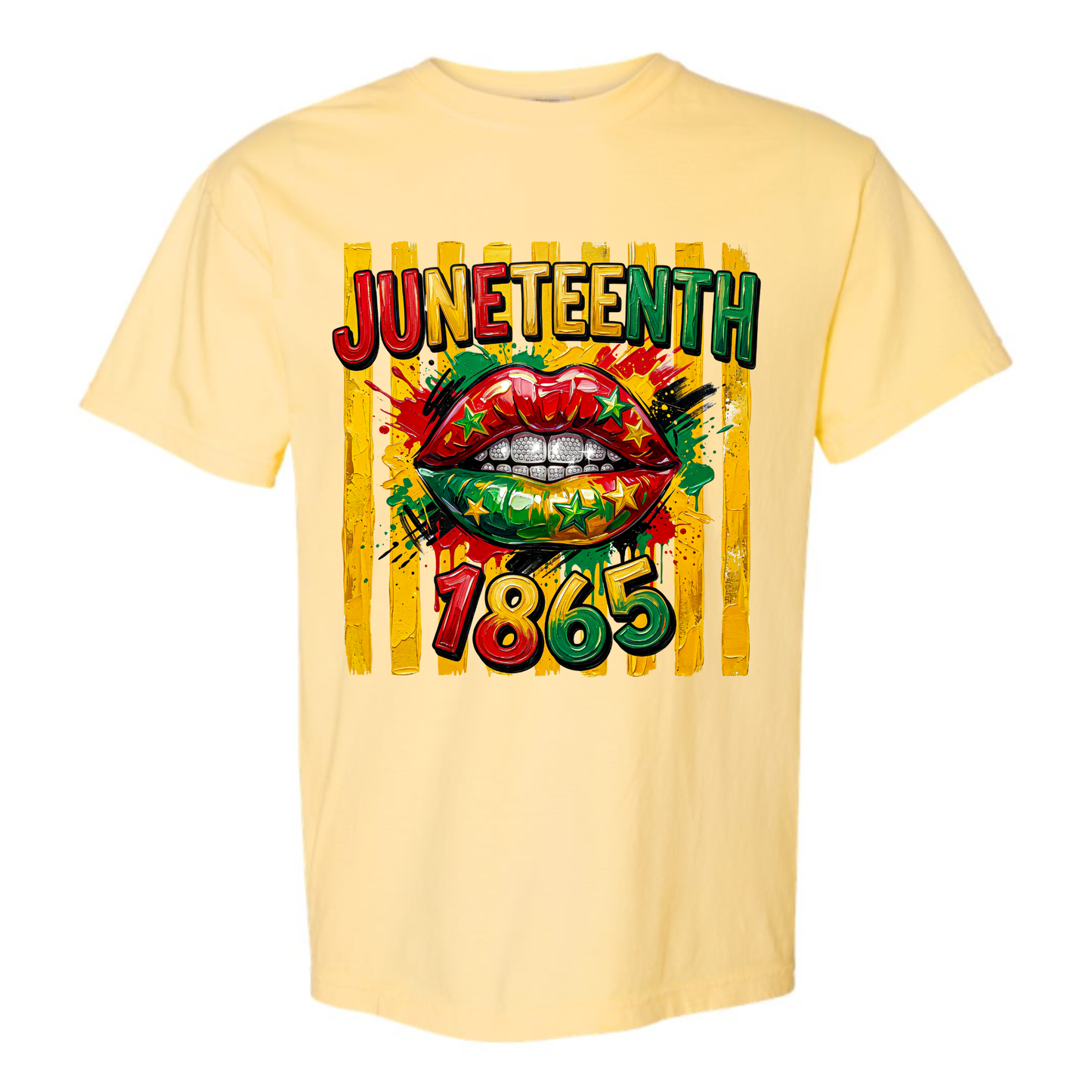 Juneteenth 1865 Lips Tee