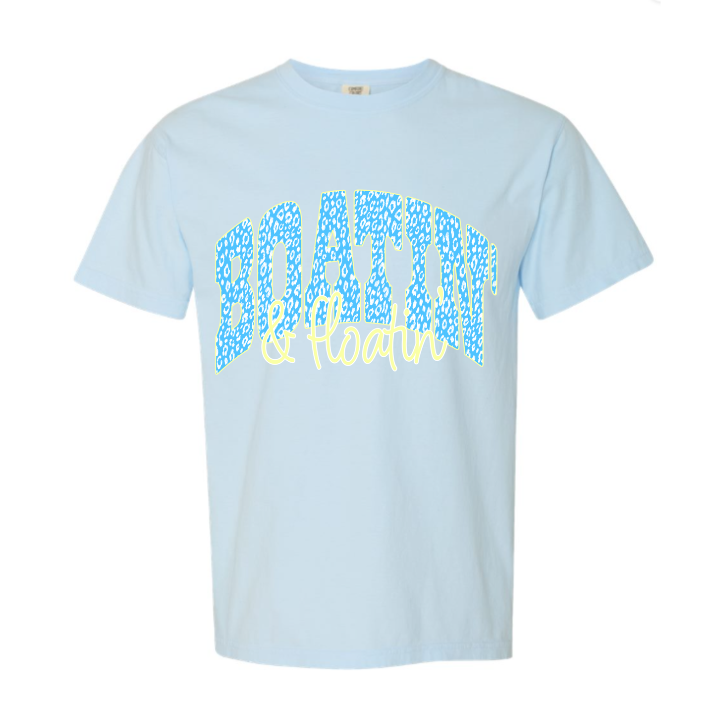 Comfort Colors® Boatin' & Floatin' Blue Tee