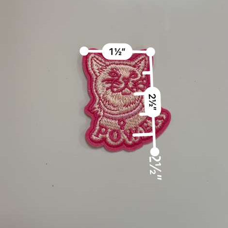 Pink Prowler Cat Patch