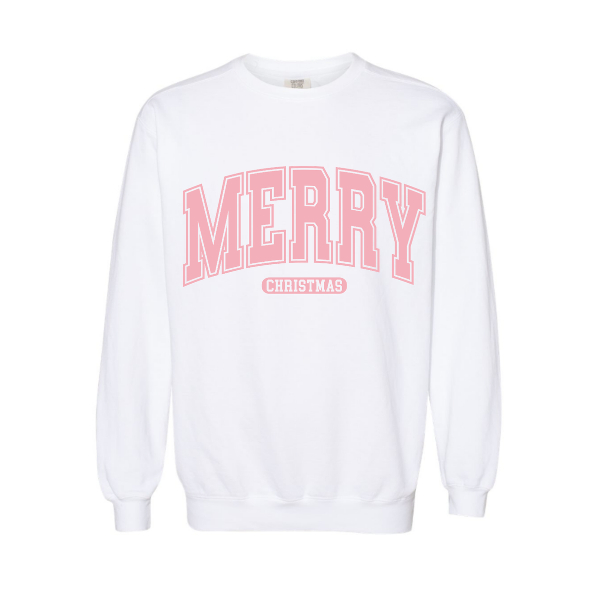 Pink Merry Comfort Colors® Crewneck