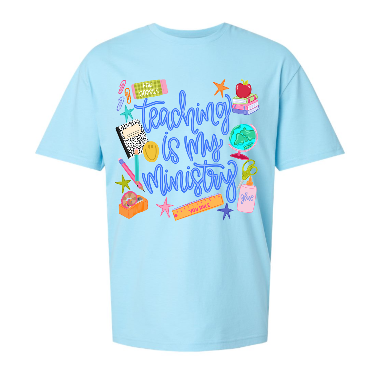 Teaching is My Ministry Comfort Colors Tee