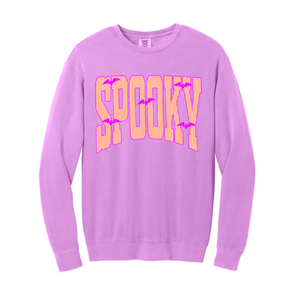 Orange Spooky Purple Comfort Colors® Crewneck