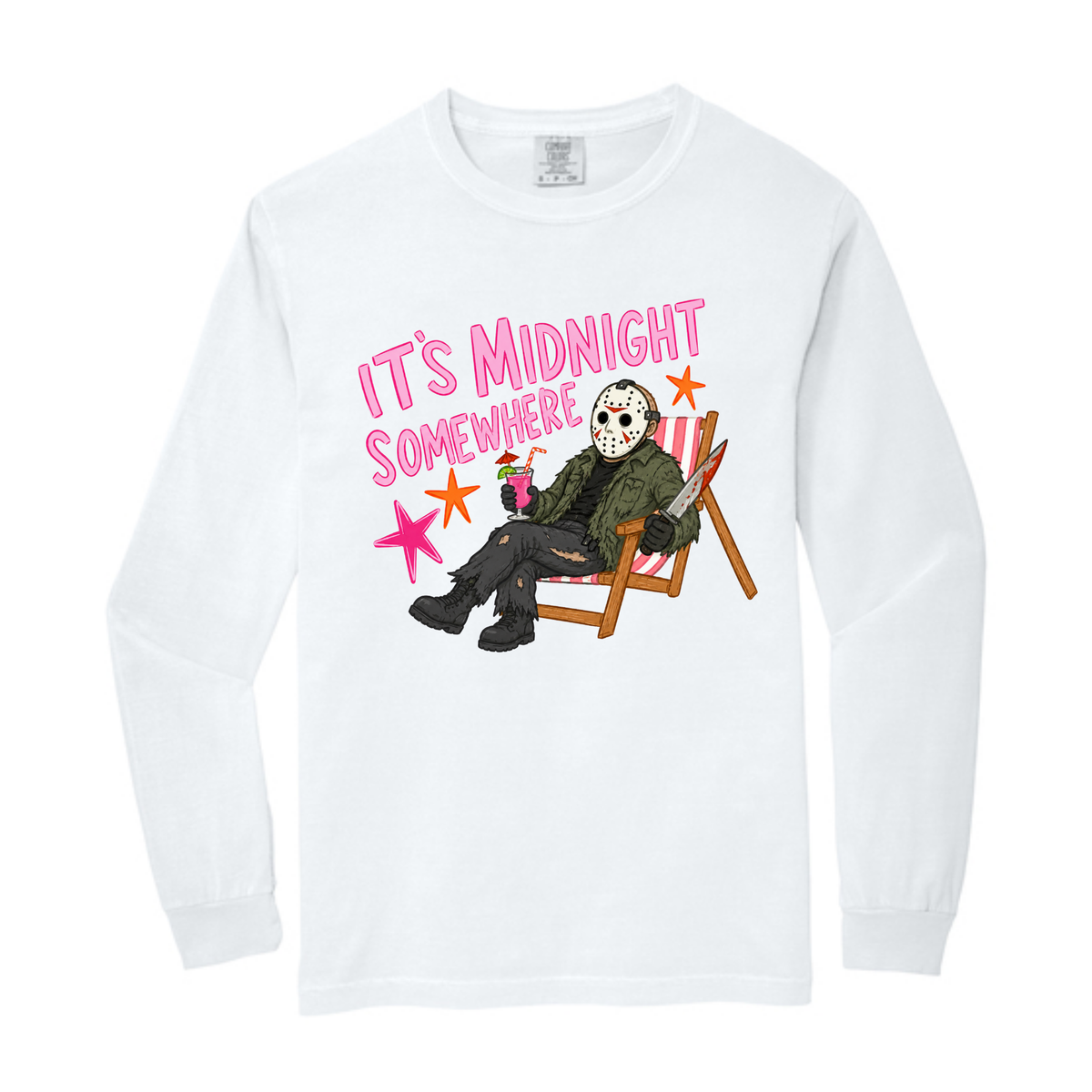 Midnight Somewhere Comfort Colors® Longsleeve