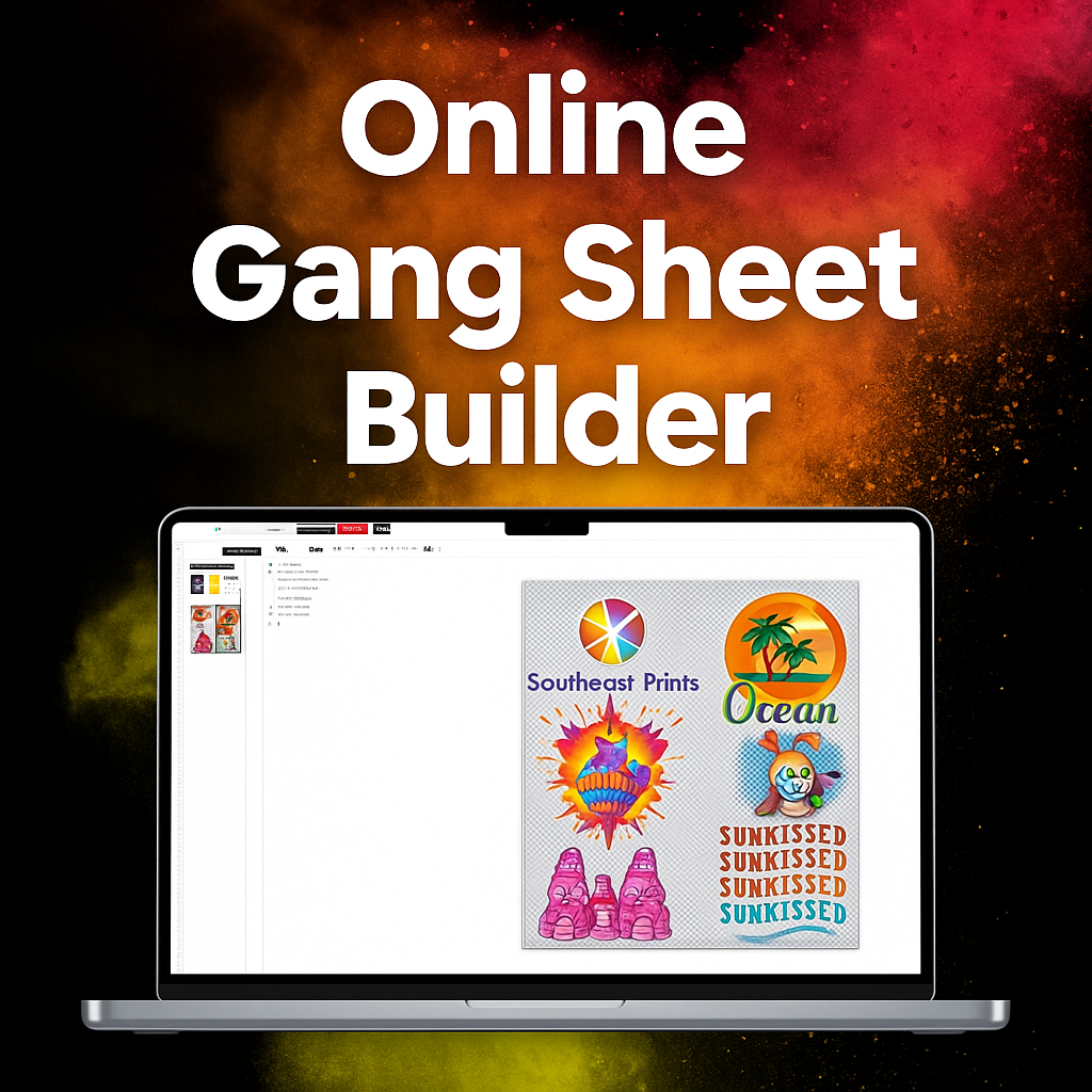 DTF Online Gang Sheet Builder