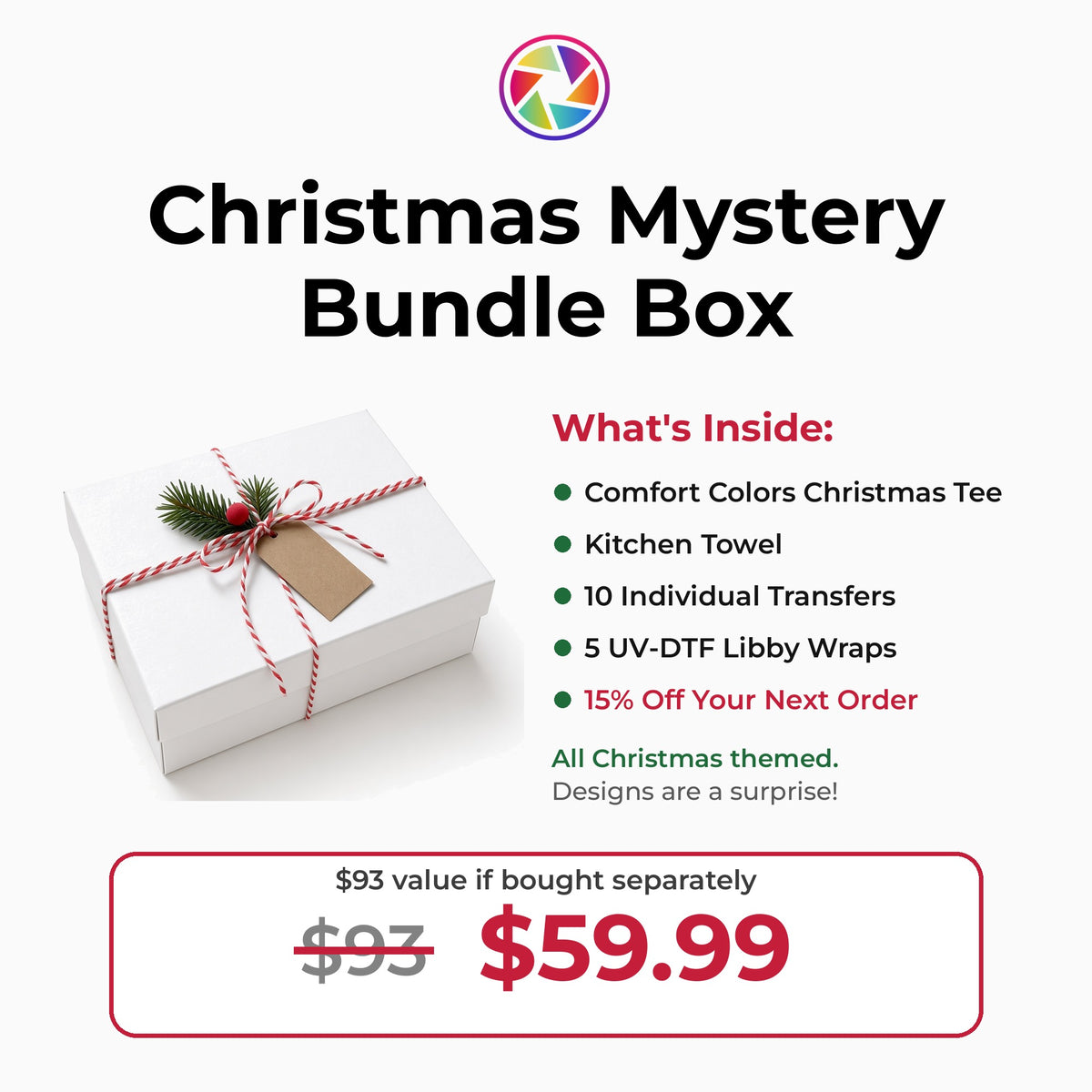 Christmas Mystery Bundle Box - what's inside and $59.99 price