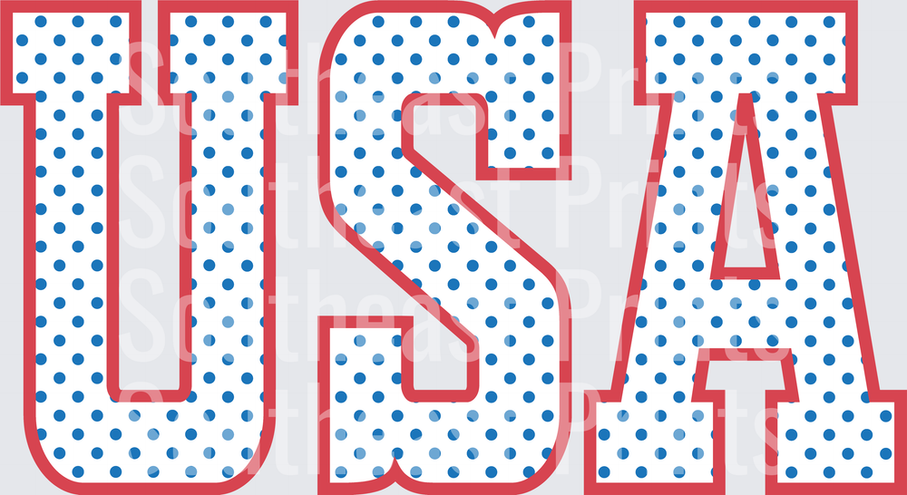 USA Polka Dots