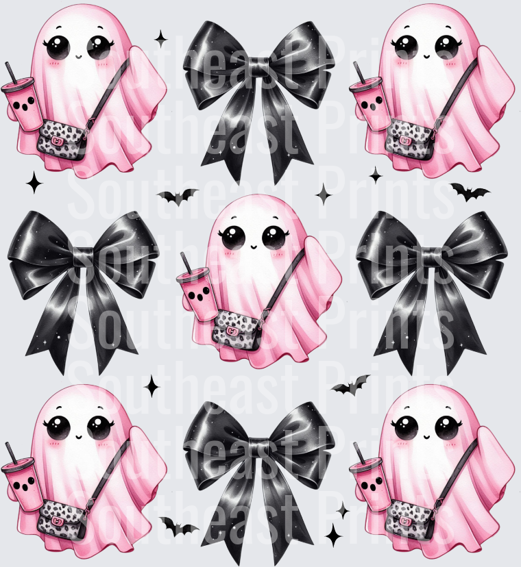 Pink Ghost Bows