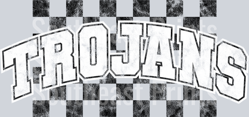 Trojans Checkered