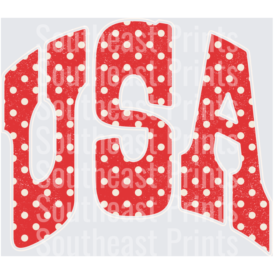 USA Polka Dots