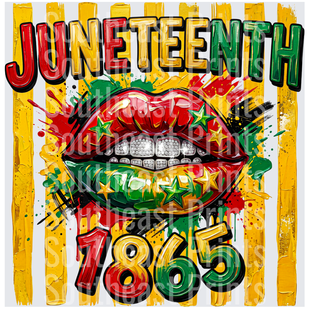 Juneteenth 1865 Lips