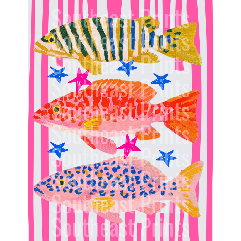 Colorful Patterned Fish