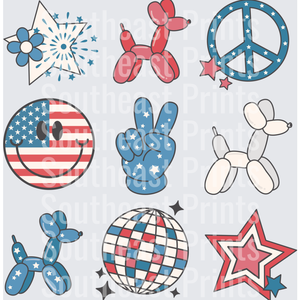 Retro Americana Icons