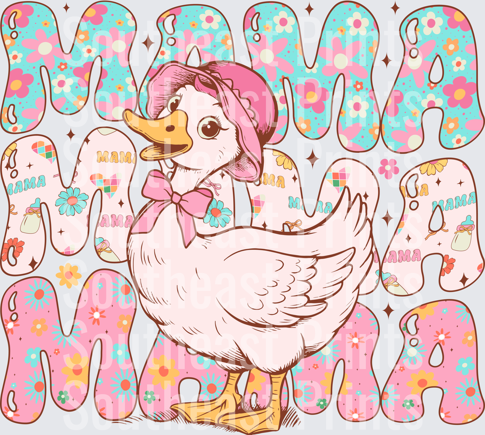 Mama Duck Floral