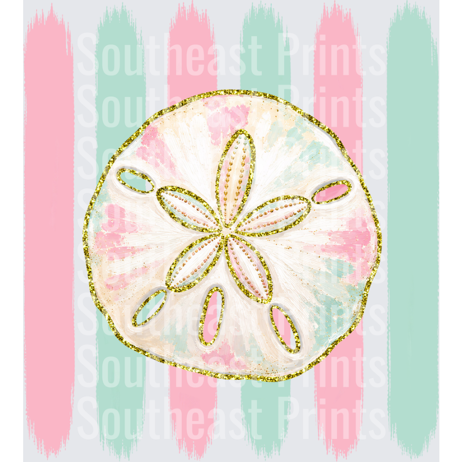 Glitter Sand Dollar