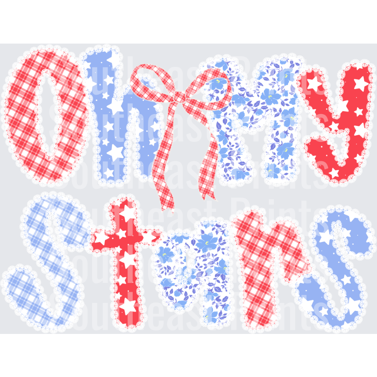 Patriotic Sisters Distressed