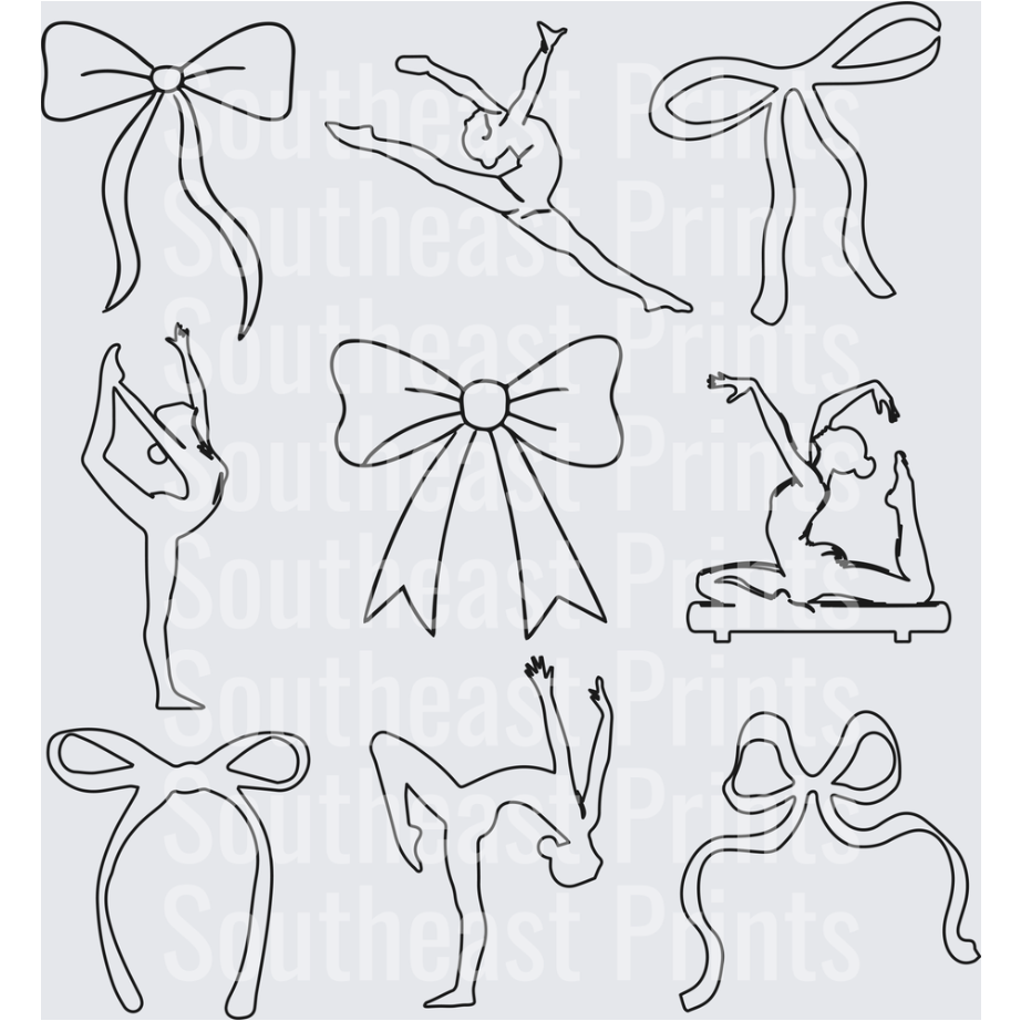 Gymnastics Bows Bundle