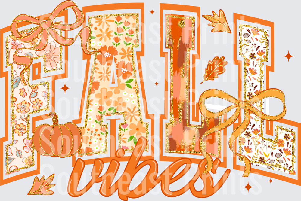Fall Vibes Typography
