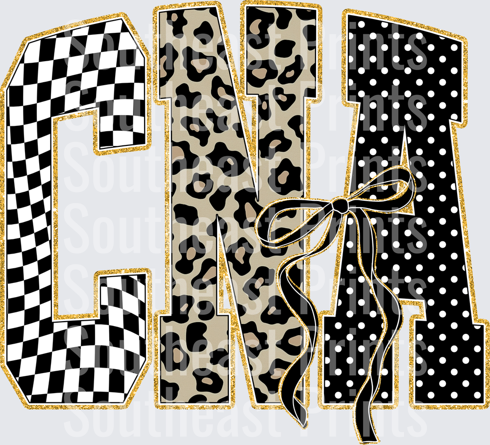 CNA Leopard Patchwork