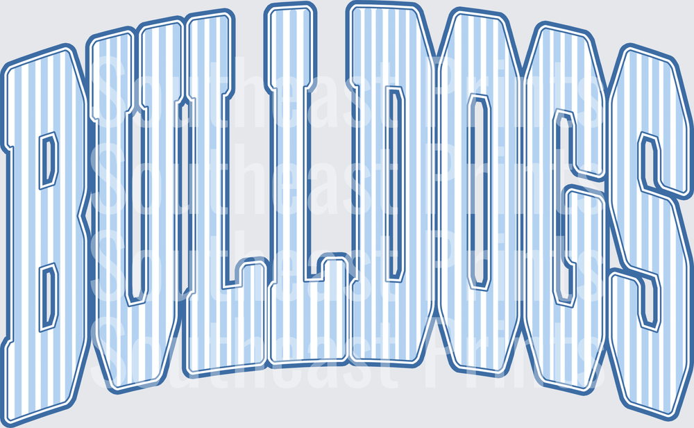 Bulldogs Striped Arch