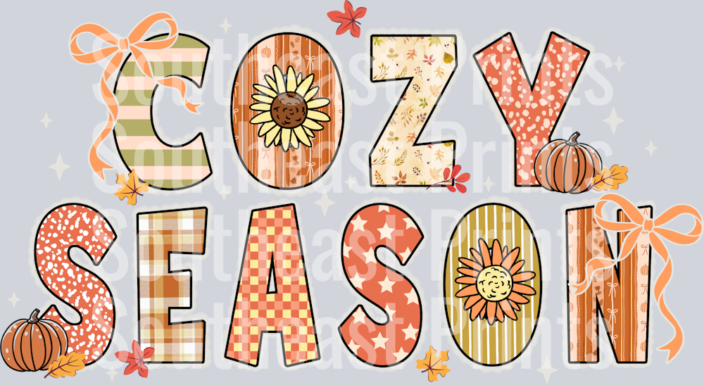 cozy season boho