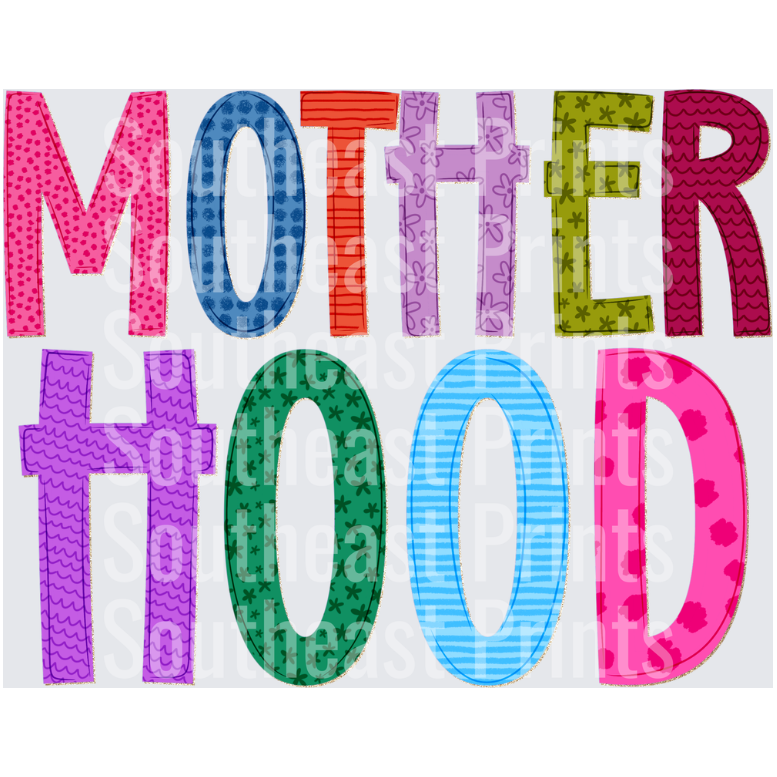 Colorful Patterned Motherhood