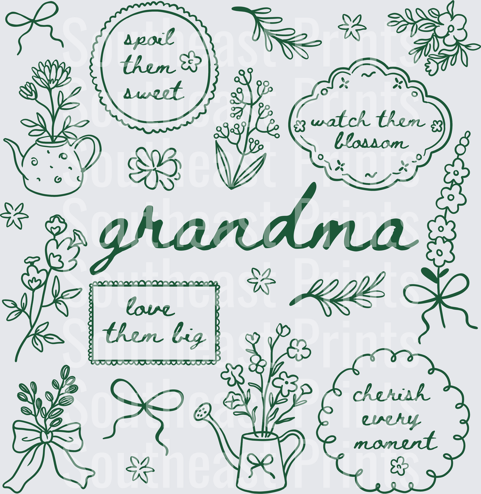 Grandma Garden Sayings