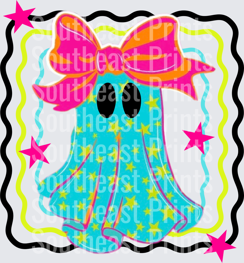 Teal Star Ghost