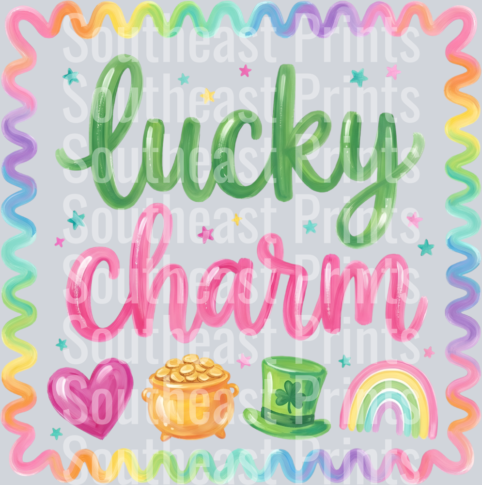 Brushstroke Lucky Charm