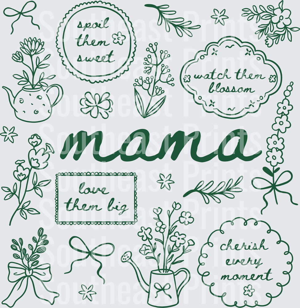 Mama Floral Quotes
