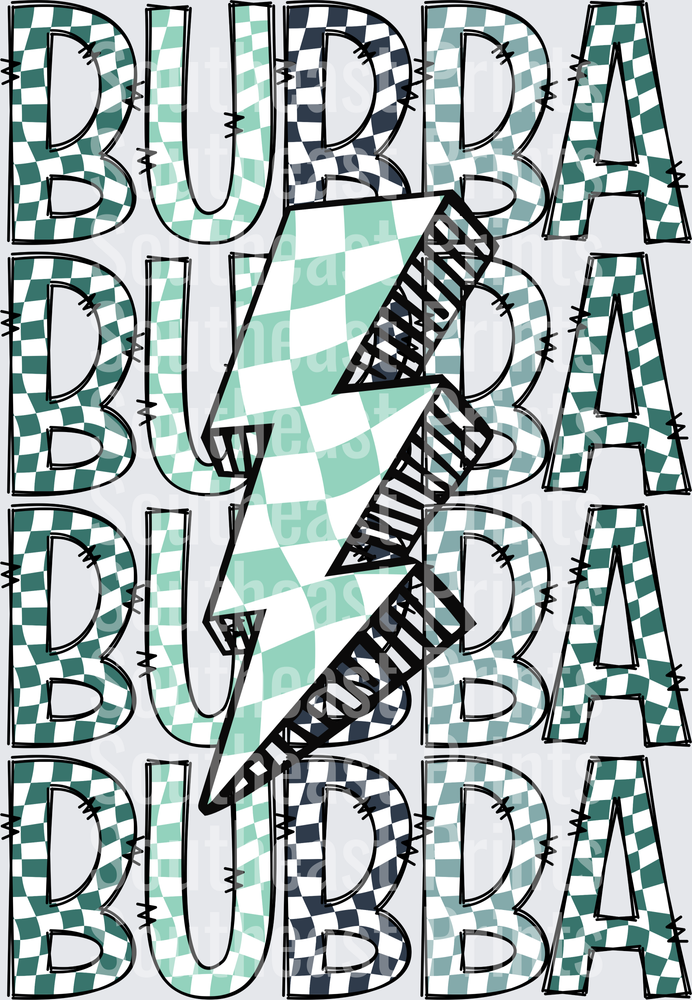Bubba Checkered Lightning