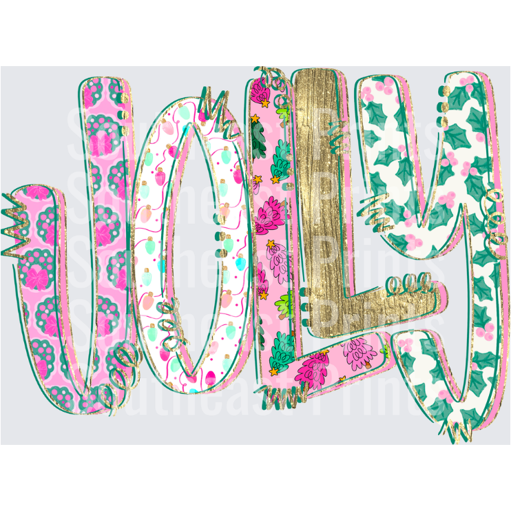 Jolly Christmas Doodle