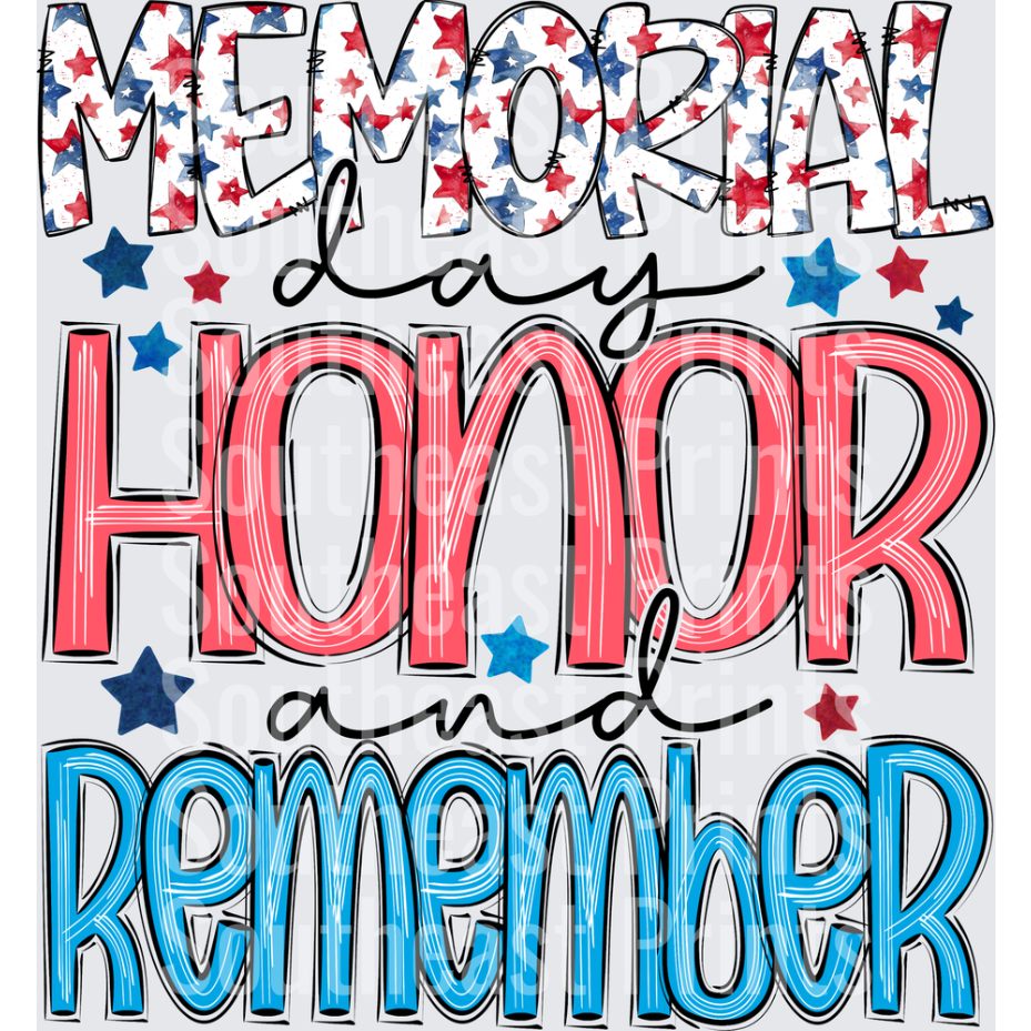 Memorial Day Honor Remember