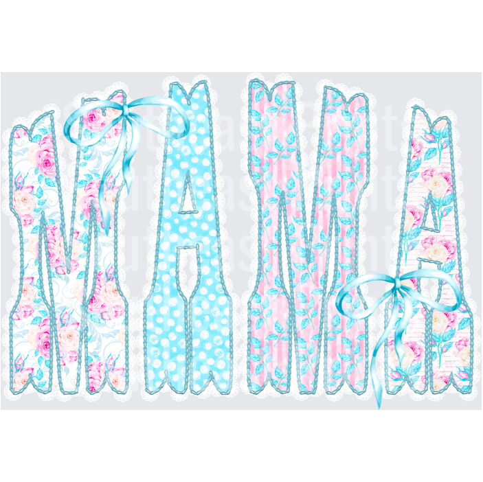 Floral Patchwork Mama