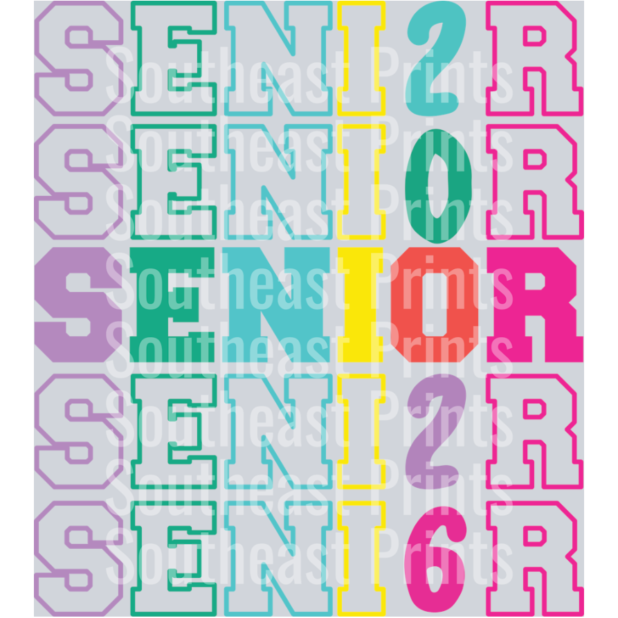 Colorful Senior 2026