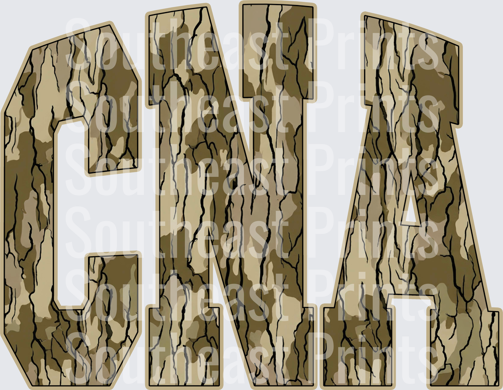 CNA Camo Letters