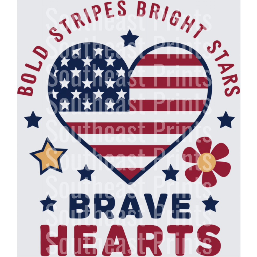Patriotic Heart Design