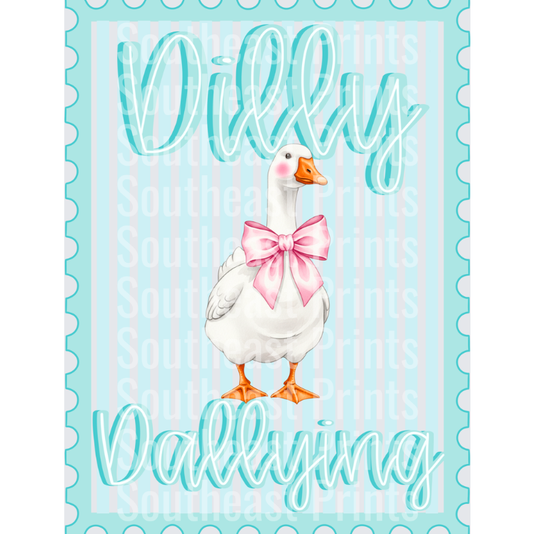Dilly Dallying Goose