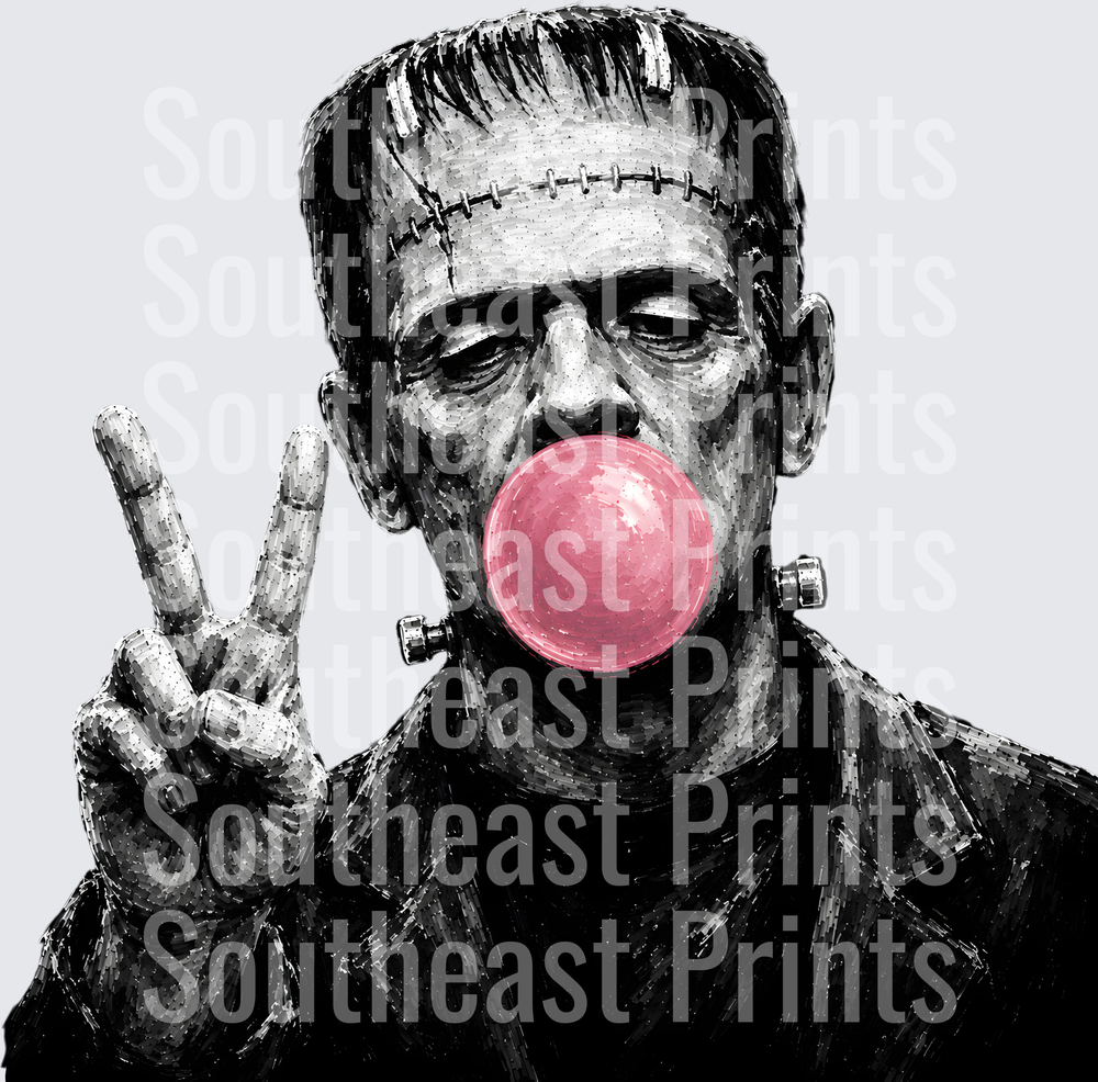 Frankenstein Bubblegum Peace