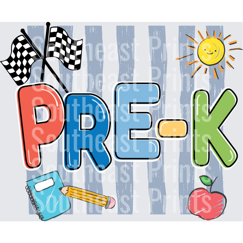 Colorful Pre-K School