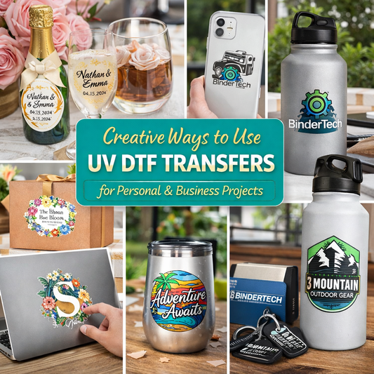 Creative Ways to Use UV DTF Transfers for Personal and Business Projects
